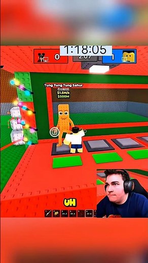 When Steak Duelled kreekcraft and This Happened..☠️#stealabrainrot #shorts