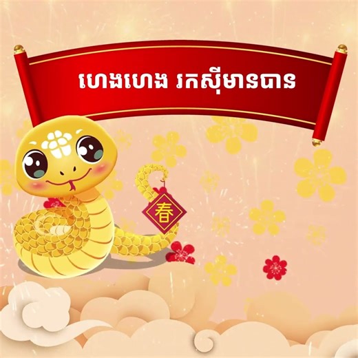 China New year animation