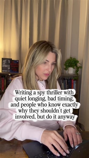 POV: you’re reading a spy thriller but it’s really about quiet longing. bad timing. and two people who know exactly why they shouldn’t get involved—and do it anyway. Because in espionage, the mission isn’t always the most dangerous thing. 📖 The Patriot’s Daughter 🕵️‍♀️ high-stakes espionage ❤️ slow-burn tension 🔥 emotional consequences 👉 Preorder now — link in bio #booktok #SpyThriller #SlowBurnRomance #RomanticSuspense #WomenWhoWrite