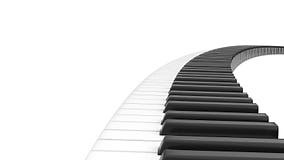 Piano Keaboard Infinity Path Stock Video - Video of entertainment, composition: 103762347