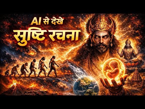 AI से देखें सृष्टि रचना: आखिर दुनिया कैसे बनी? भगवान कैसे प्रकट हुए?