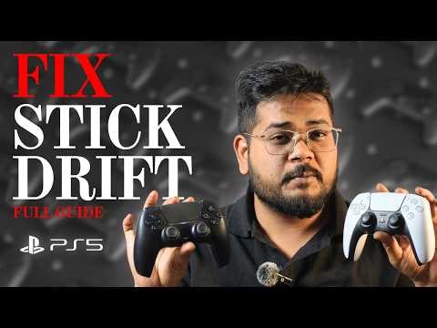 How to Fix Stick Drift on a PS5 Controller 😀 (my favourite tips & solution) GIVE AWAY!