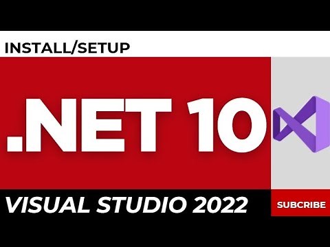How To Install .Net 10 in Visual Studio 2022- 👉 Step By Step Guide