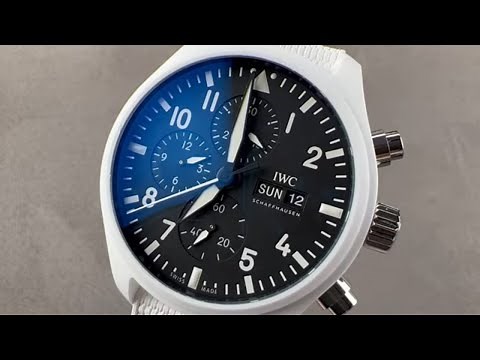 IWC Pilot's Watch Chronograph Top Gun "Lake Tahoe" IW3891-05 | Full Review & Features