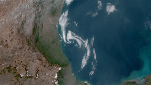 Look up: Swirls, sandstorms, and waves fill our pre-eclipse skies - The Weather Network