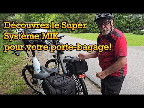ELECTRIC BIKE - Discover the MIK System for BICYCLE Luggage Racks - Safe - Solid - Fast!