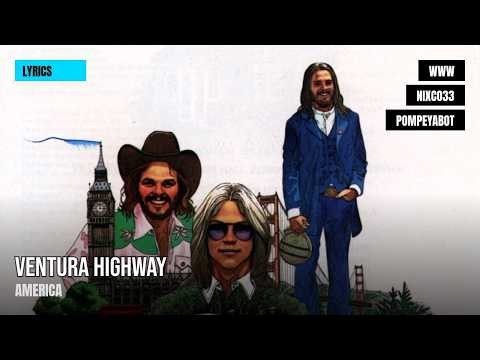 Ventura Highway - America (Letra/Lyrics)