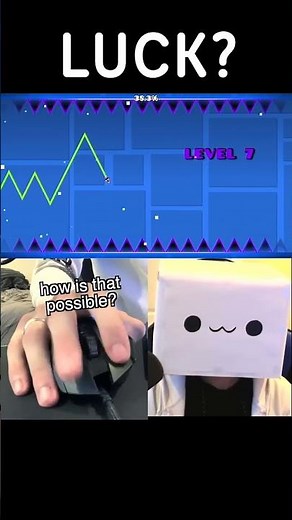 Geometry Dash Wave Spam Challenge! 😳