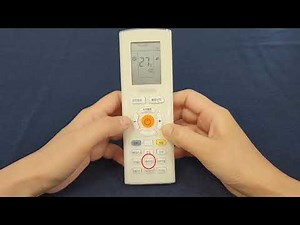 [Winia] How to Use Wall-Mounted Air Conditioner Remote Control ②