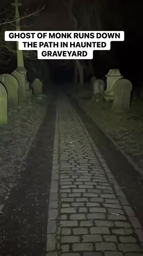 GHOST MONK runs down the path at the bottom!! The ghost is seen here! WTH!! 🤯💀👻 | Project reveal - Ghosts of Britain