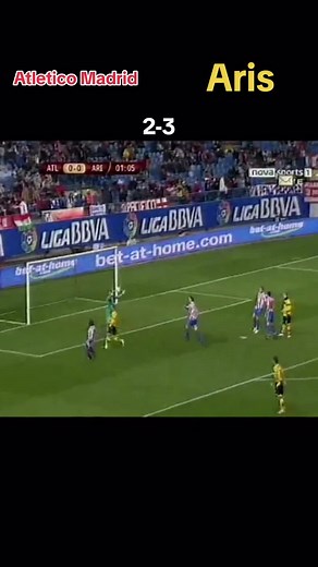 Atletico Madrid vs Aris Thessaloniki 2-3 Highlights