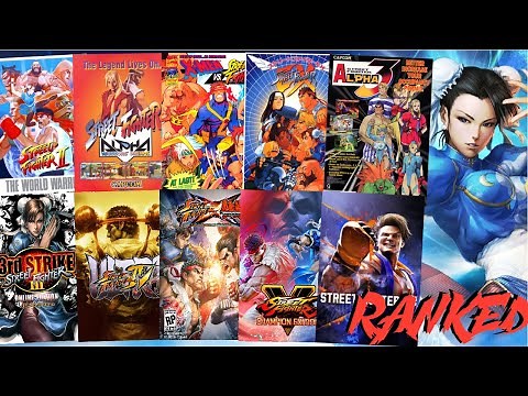 Ranking EVERY Street Fighter Game From WORST TO BEST (Top 17 Games)