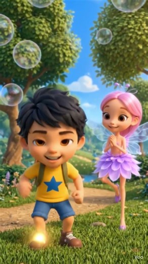 Milo & Lumi’s Magic Bubble Adventure | 3D Animated Kids #Story#short#cartoon #amazing