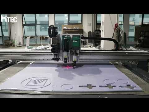 Vibrating Knife Cutting Acoustic Foam | Clean & Precise Noise Insulation Cutting