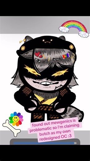 Butch Mewgenics OC Redesign — Claiming a New Butch Character