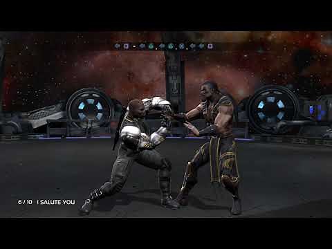 MK VS DC Kombo Challenge Jax