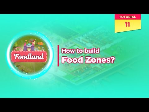 How to build Food Zones ? | FoodLand | Star Chef 2