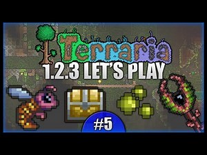 Underground Jungle! Poisonous Hornets! || Let's Play Terraria 1.2.3 [Episode 5]