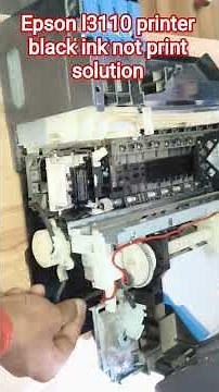Epson Head Cleaning l3210✅Epson L3250 Printer Black ink not print⚡Epson Printer Pump Assembly repair