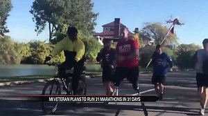 Double amputee veteran plans to run 31 marathons in 31 days