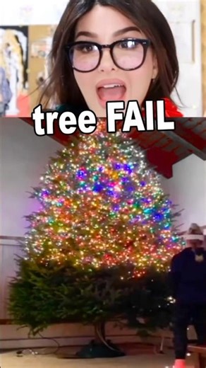 the worst christmas tree FAIL