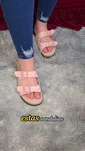 Sandalias rosas con doble hebilla, cómodas, frescas y antideslizantes. Perfectas para uso diario con estilo.🤩🥰🛍#paratiiiiiiiiiiiiiiiiiiiiiiiiiiiiiii #fyp #sandalias #sandaliasfemininas #sandaliasmujer