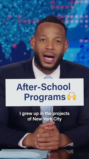 “And thank god we had after school programs” - @marlonwayans @thedailyshow Marlon isn’t just talking theory, he’s speaking from the heart, sharing his own story of how after-school programs saved his bacon (and probably a few detention slips) back in the day. Forget the fancy degrees and standardized tests, Marlon knows the real deal; after-school programs are where it’s at! They’re the bridge between classrooms and dreams, the spark that ignites curiosity, and the safe haven where kids can expl