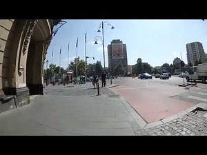 Street View of Bucharest in Autumn 2025 🍂 | Trams & Golden Leaves Part 17