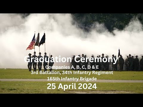 Fort Jackson Basic Training and Graduation Ceremony 25 April 2024 l Fort Jackson