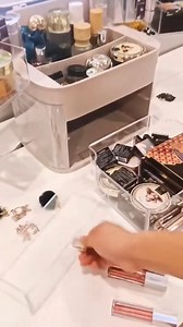 16K views · 383 reactions | It is both stylish and can store your cosmetics! Shop now: https://bit.ly/3mZIQmk Low price swimwear: https://bit.ly/3gs37jii check more under $10& free shipping: https://bit.ly/3tm0Cm4 #cosmetics #homesecro #storage #home | DHgate | Facebook
