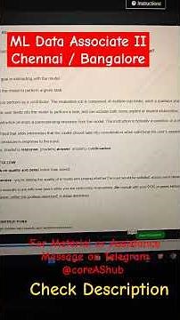 Amazon ML data associate 2 assessment