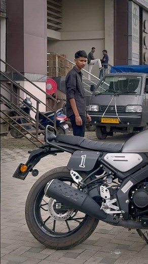 Yamaha XSR155 First Ride Review ❤️ Retro Bike with Modern Performance #Shorts