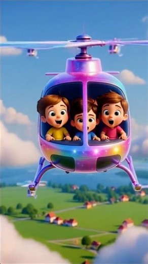 “Helicopter Animation Video ✈️🔥 | Epic Sky Adventure | 4K Cartoon Helicopter | Viral Short”