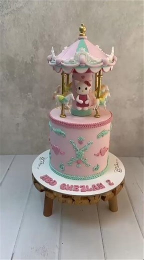 kitty design new cake! cake ideas for baby girl new trending design