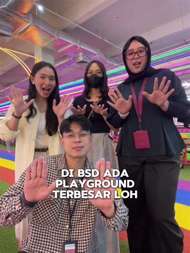 Playgroundnya segede ini, tapi harganya cuma segini 😍 6000m² of FUN cuma Rp45.000! Cuma di Fruit CIty Park, ITC BSD 🎢✨ #itcgroup #itcbsd #itcprivilege #playground