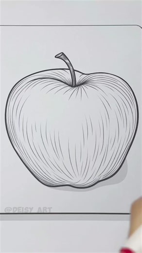 Apple 🍎 #Apple #Colours #colouring #asmrcoloring #calming #coloringpages #coloringbook #coloringtherapy #art #sketch #artist #draw #fyp #illustration #pencilart #markerart #viralreel #Reels #asmr #Relax #visualart #trend #Picture #Photosart | Colour With Deisy