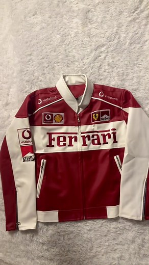 Vintage Ferrari Leather Jacket Collection and Formula 1 Legacy