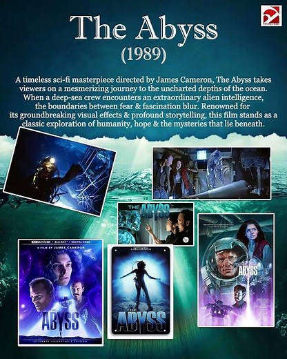 The Abyss, Directed by James Cameron | Timeless Sci-Fi Masterpiece | Unknown facts #theabyss #scifi
