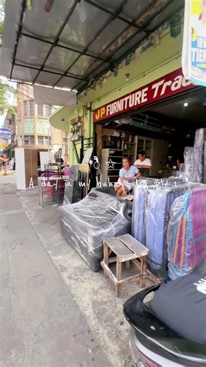 a day in my buhay pt. 1 ang cravings today ay bagong sofa #momlife #livingwithbpd #parentsoftiktok #smallfamily #familyvlog