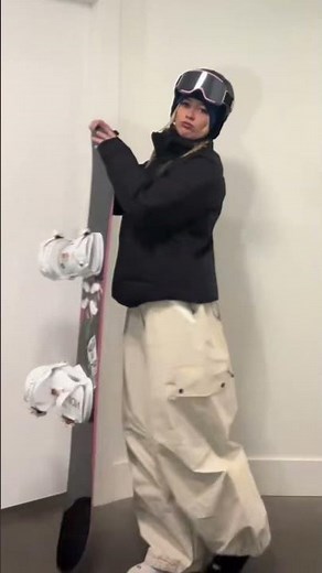 Baggy Snow Pants (UPT2511) #skiing #snowboarding #cargopants #skioutfit #snowboard