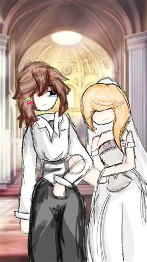 sprout x Cosmo (my first animation nahhh don't hate) #dandysworld #animation #dw #fruitcake