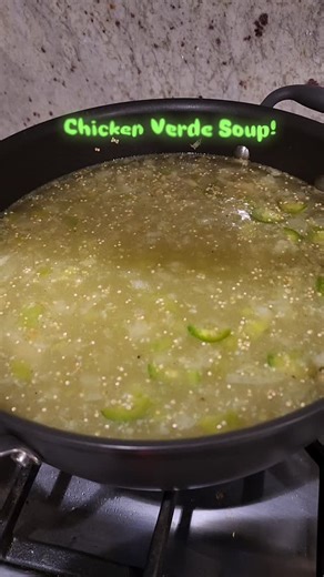 This is the first soup I ever made using quinoa! I may have spiced it up with a jalapeno. It's a double b to share! Chicken Verde Soup Prep 5 min - Ready in 25 min Poaching the chicken in this recipe—or starting the chicken in cold water and bringing the temperature up together—gives you tender, juicy pieces in the finished soup. Ingredients Soup 1 tbsp canola oil 1 onion 2 poblano or green bell peppers 2 garlic cloves ½ tsp salt 4 4-oz. boneless, skinless chicken breasts 1 lime 1 tbsp Chipotle