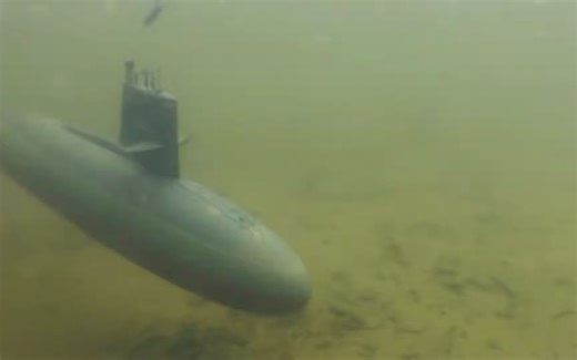 RC SUBS - Revell USS Skipjack（鲣鱼级） 1_72 水下视角