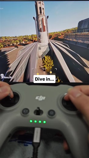 How to Hit a Precision Tight Dive 🎯🚁 This one is NOT about speed. It’s about timing, commitment… and nerves. Step 1️⃣ Approach the gap slowly from below. Stay controlled. Stay patient. The setup is everything. When you’re right in front of the gap. 👉 Full throttle. Immediately cut it. In the same motion, roll yaw together to position yourself directly above the dive gap. This is the critical moment. If you’re in a bad position here? Bail. Reset. Try again. Forcing a bad setup almost always en