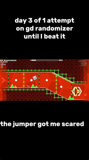 day 3 of q attempt on gd randomizer #geometrydash #gdupdate #universalgeometry #fyp