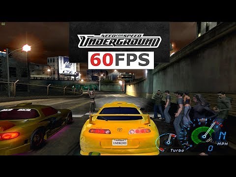 PS2 Need for Speed: Underground @ true 60fps (patch) 1440p PCSX2