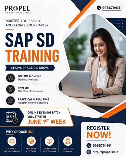 SAP SD Online LIVE Demo Session 🚀#propelsap