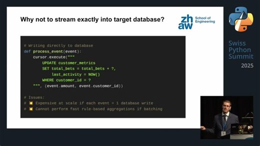 Swiss Python Summit 2025. From Events to Actions: Real-time CRM with Python. Pavel Sulimov | Pavel Sulimov