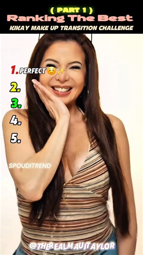 Ranking The Best Kikay Make Up Challenge 😍 (part1) #shorts #tiktokviral