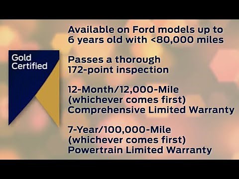 Sayville Ford-Gold Certified Benefits